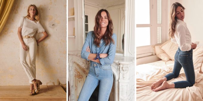 le jean brut sexy de sézane à prix doux